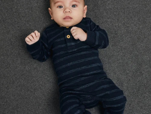 Name It dark sapphire stribet heldragt